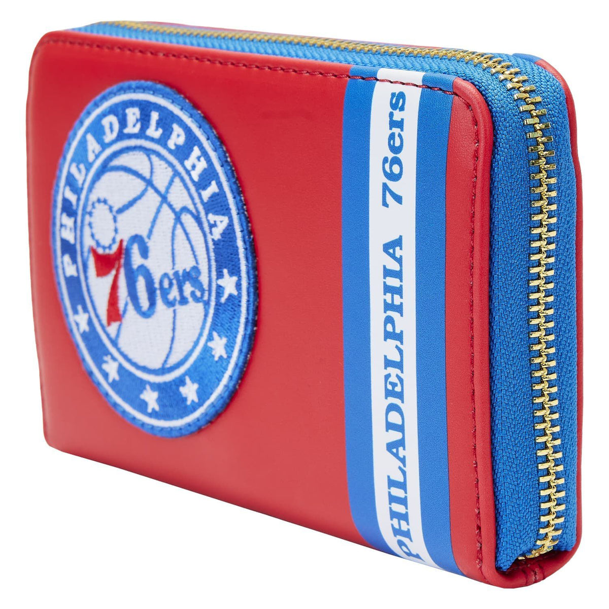 NBA Philadelphia 76ers Patch Icons Zip Around Wallet - US 1904