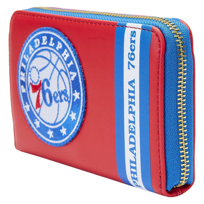 NBA Philadelphia 76ers Patch Icons Zip Around Wallet - US 1904