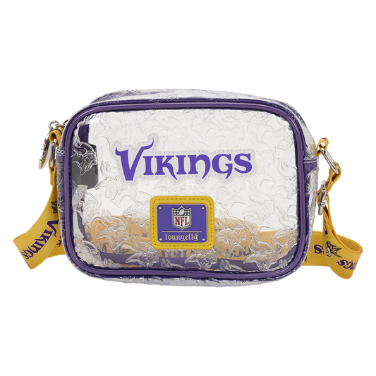NFL Minnesota Vikings Clear Crossbody Stadium Bag - US 7740