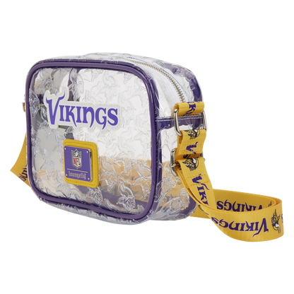 NFL Minnesota Vikings Clear Crossbody Stadium Bag - US 7740