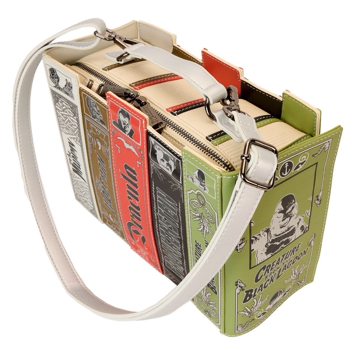 Universal Monsters Exclusive Books Collection Glow Crossbody Bag - US 4836