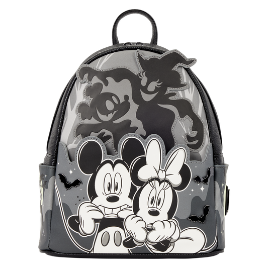 Mickey & Minnie Ghost Light-Up Glow Mini Backpack - US 4384