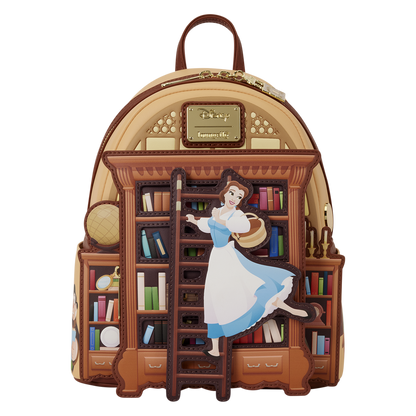 D23 Exclusive Beauty and the Beast Belle Book Shop Mini Backpack - US 3594