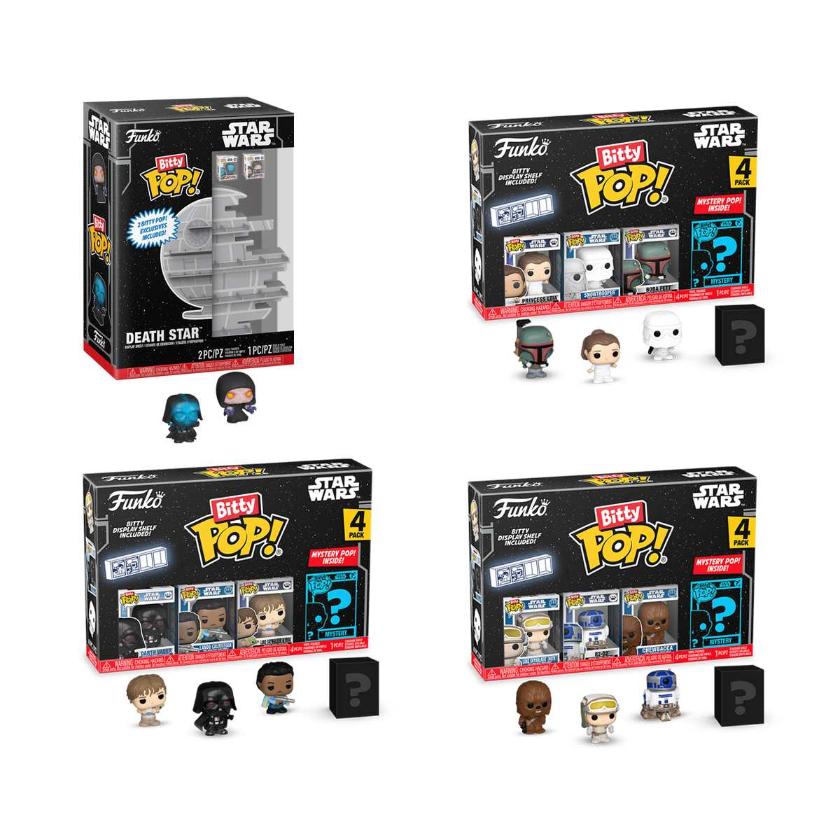 Bitty Pop! Star Wars The Empire Strikes Back Bundle - US 5258